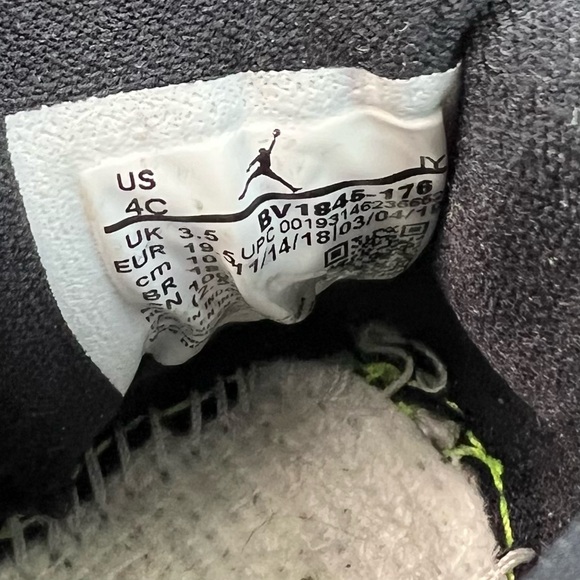 Nike Air Jordan Retro 10 Sneaker Ember Glow Size 4C - Picture 7 of 7